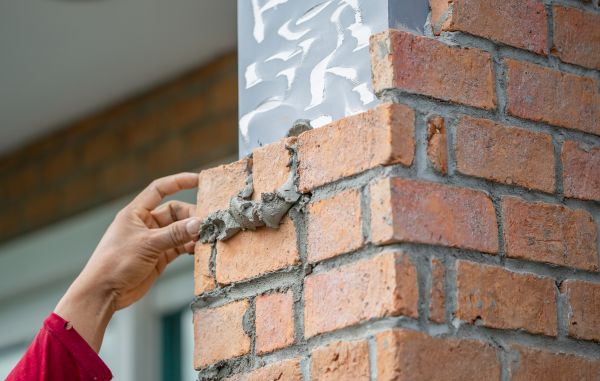 Brick Pillar Repair in Henderson