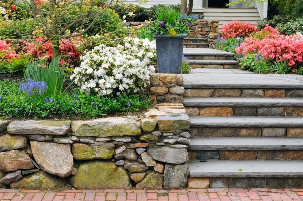 Stone Stairs Repair in Henderson