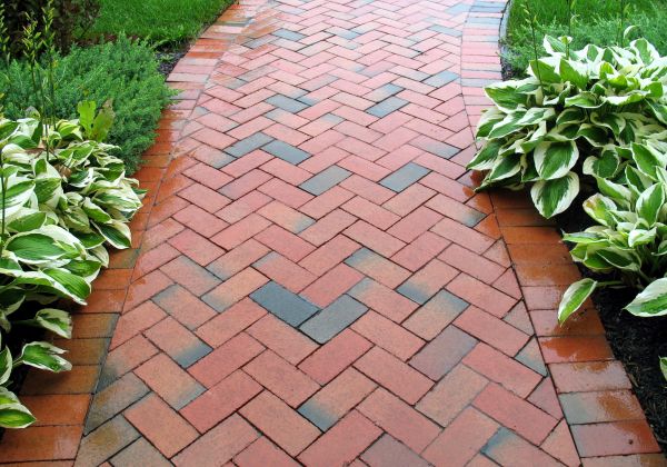 Brick Walkway Repair in Henderson