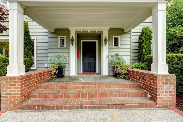 Front Porch Masonry Repair in Henderson