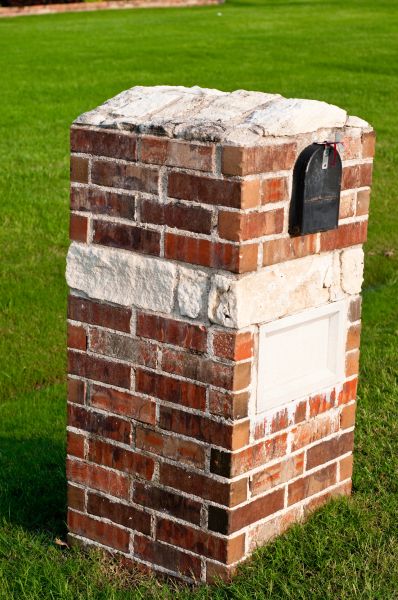 Brick Mailbox Installation in Henderson