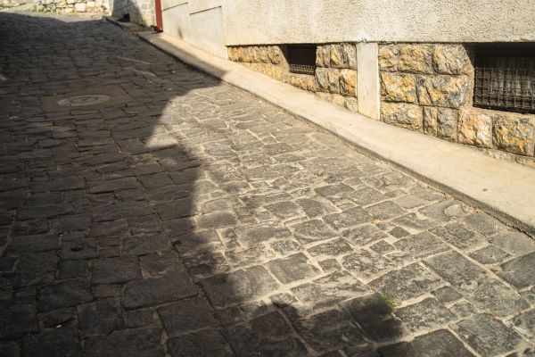 Stone Sidewalk Repair in Henderson