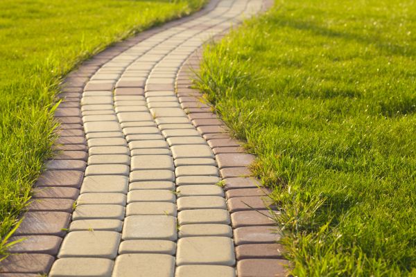 Sidewalk Brick Repair in Henderson