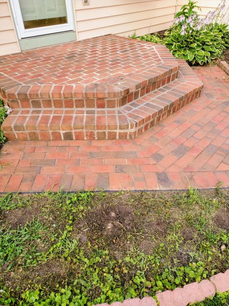 Brick Stoop Repair in Henderson