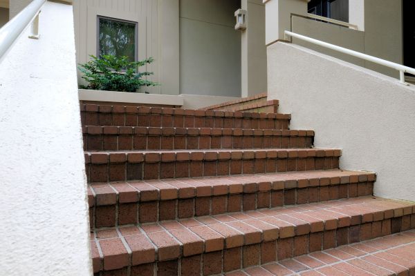 Entryway Brick Repair in Henderson